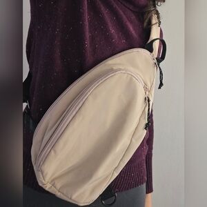 Puma Evercat Myriad Women's Slingback Crossbody Bag: Light Beige